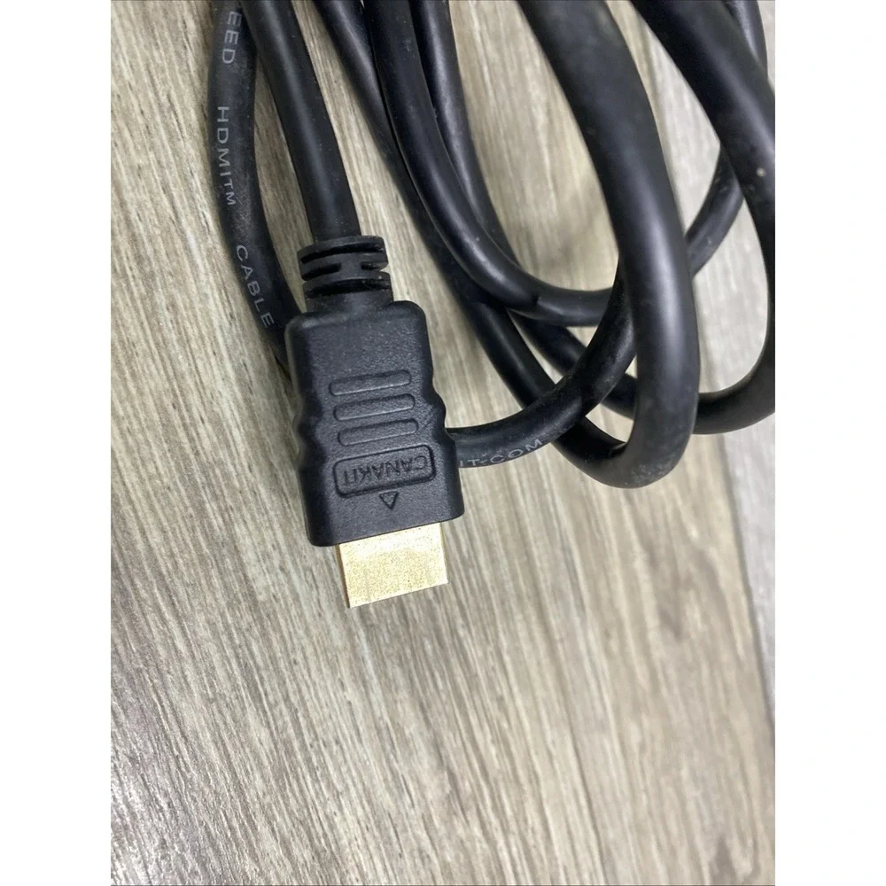 6 ft High-Speed HDMI Cable PVC Black Cord Electronic‎ Cord